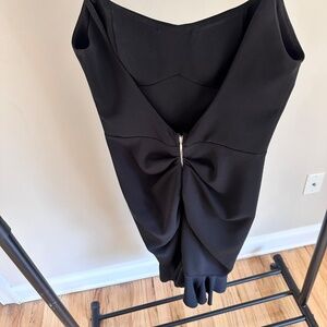 Nicole Bakti black cocktail dress